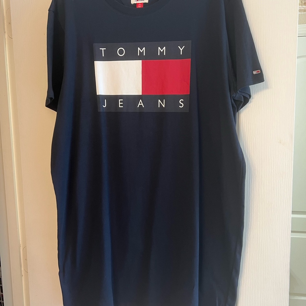 Tommy Hilfiger Navy Dress with Logo
